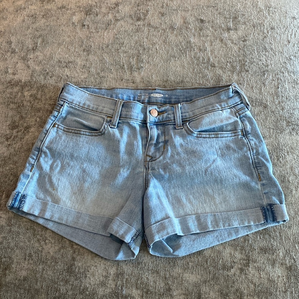 Old Navy Semi-fitted Semi-ajuste size 0 Jean shorts. {1056}